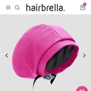 Hairbrella Satin-Lined Waterproof, Adjustable Swim Cap